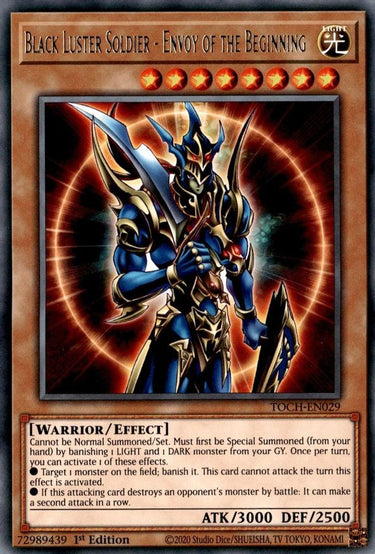 Black Luster Soldier - Envoy of the Beginning | TOCH-EN029